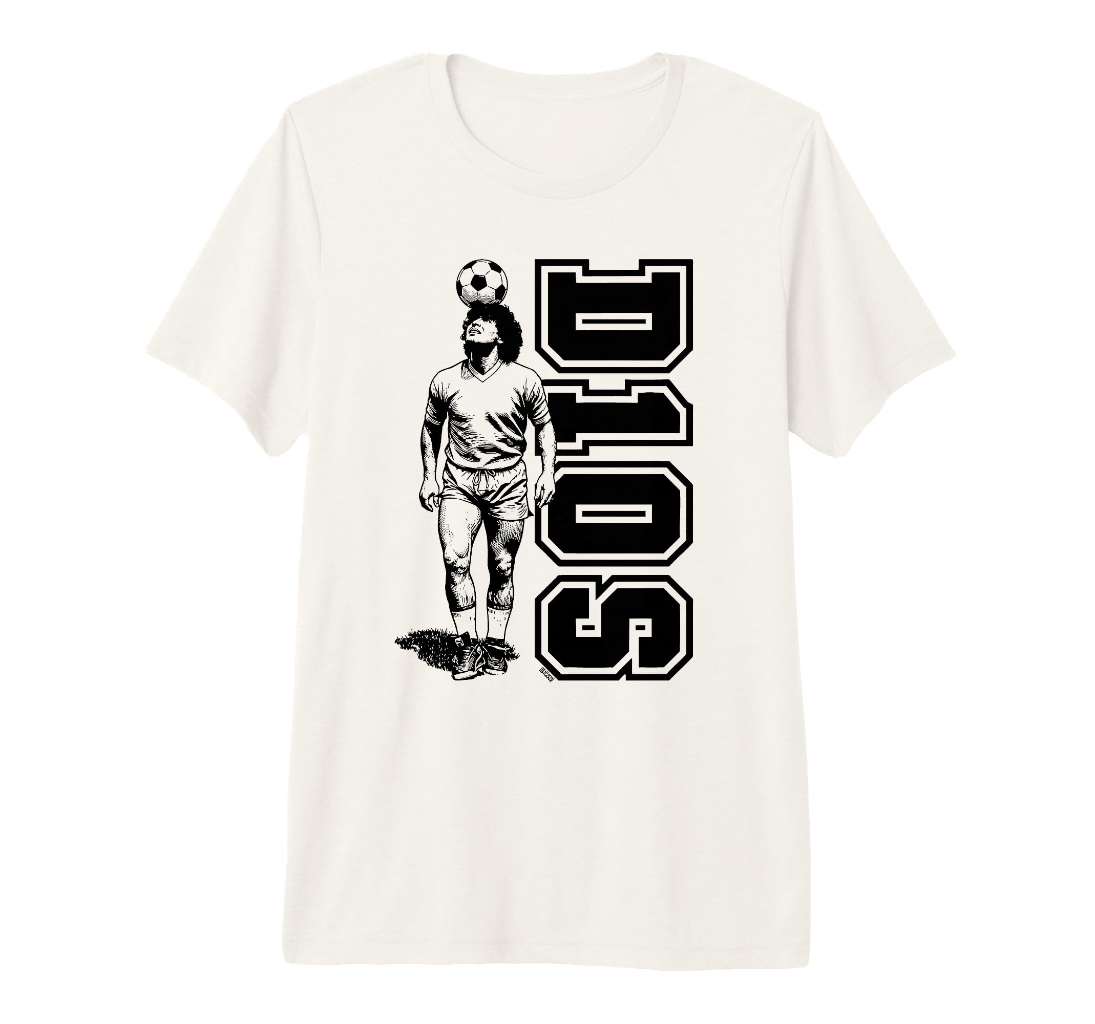 Diego Maradona Headball D10S Dios T-Shirt - Custom Art Print for Adults - T-Shirt, Sweatshirt, Hoodie