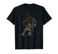 Soccer Player One Line Drawing T-Shirt - Fun Novelty Design for Adults - T-Shirt, Sweatshirt, Hoodie
