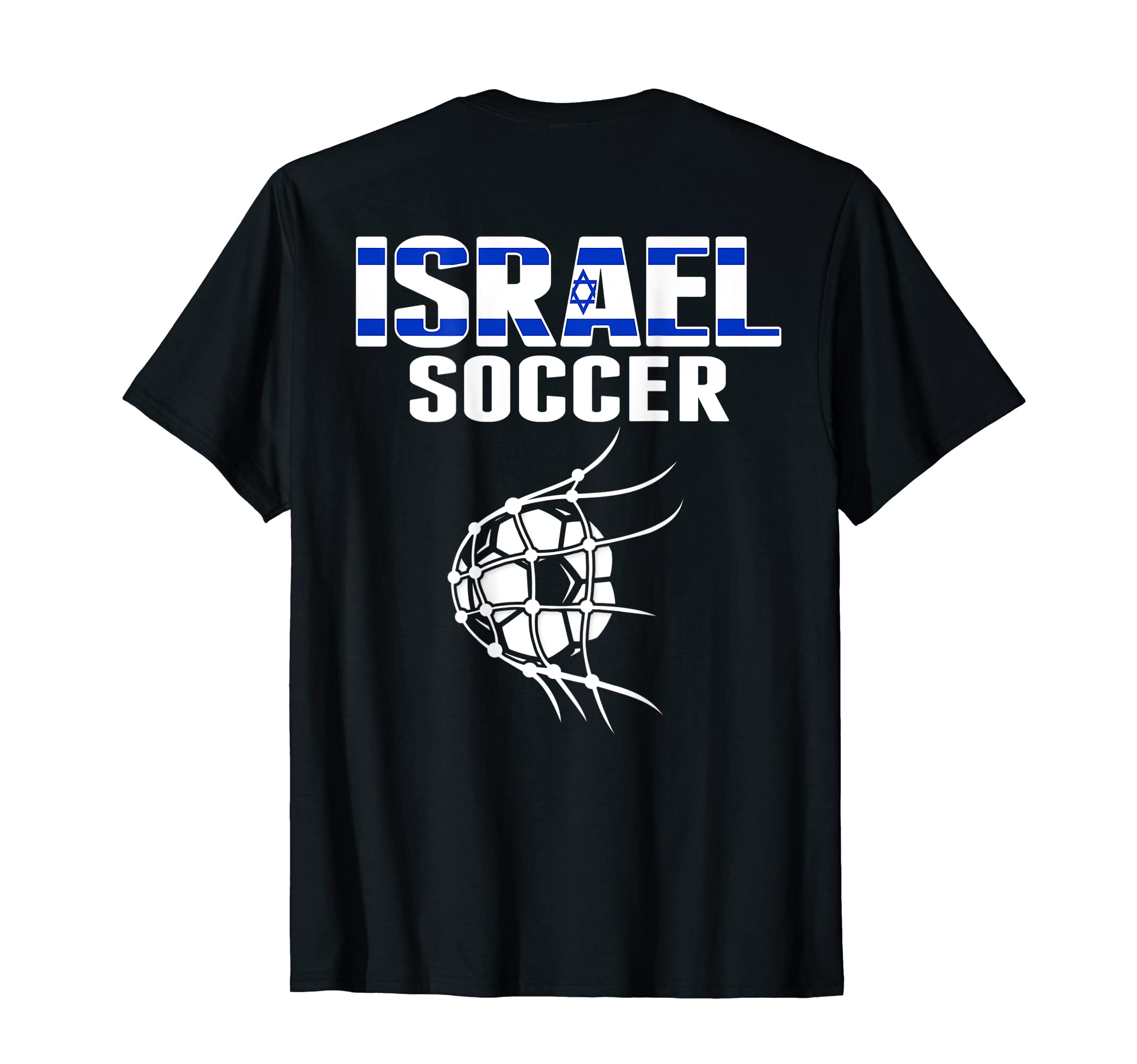 Israel Soccer Fans Jersey Support T-Shirt - Minimalist Print Men Women - T-Shirt, Sweatshirt, Hoodie