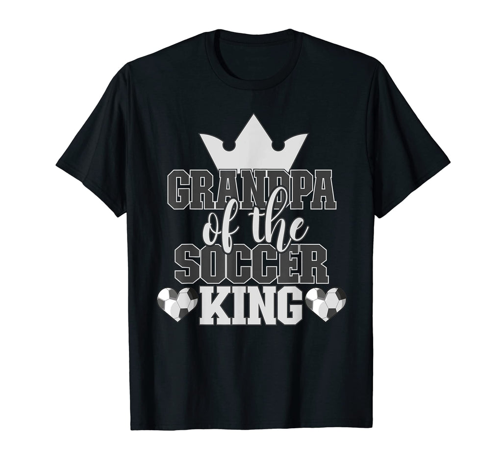 Grandpa Soccer King Family Matching T-Shirt - Custom Art Print Unisex - T-Shirt, Sweatshirt, Hoodie