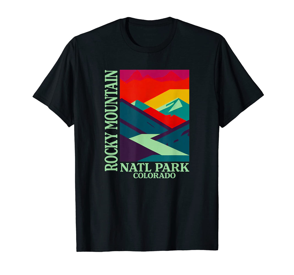 Colorado Rocky Mountain National Park T-Shirt - Trendy Graphic Men Women - T-Shirt, Sweatshirt, Hoodie