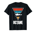 Octane Rocket Soccer Sunset Distressed T-Shirt - Graphic Print for Adults - T-Shirt, Sweatshirt, Hoodie