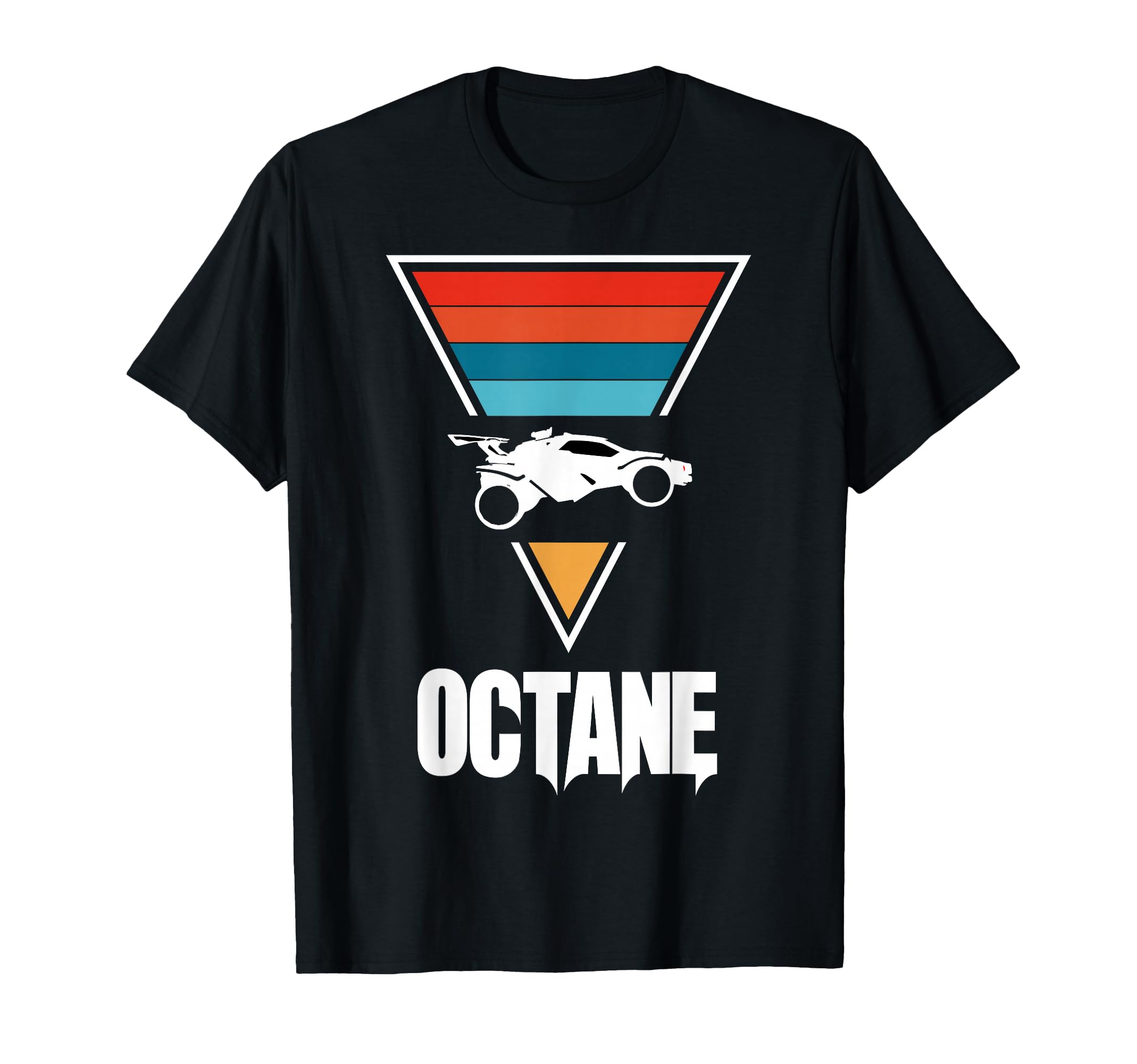 Octane Rocket Soccer Sunset Distressed T-Shirt - Graphic Print for Adults - T-Shirt, Sweatshirt, Hoodie