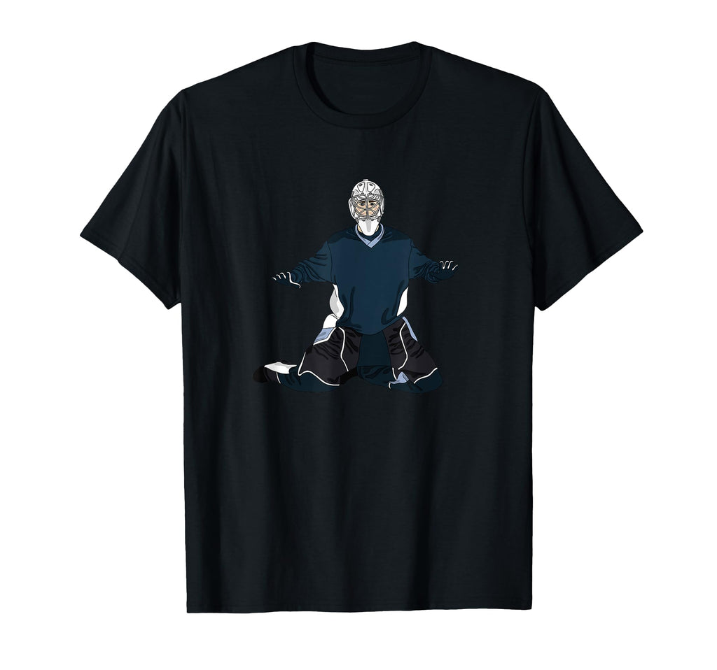 Floorball Hockey Goalkeeper T-Shirt - Fun Novelty Design for Adults - T-Shirt, Sweatshirt, Hoodie