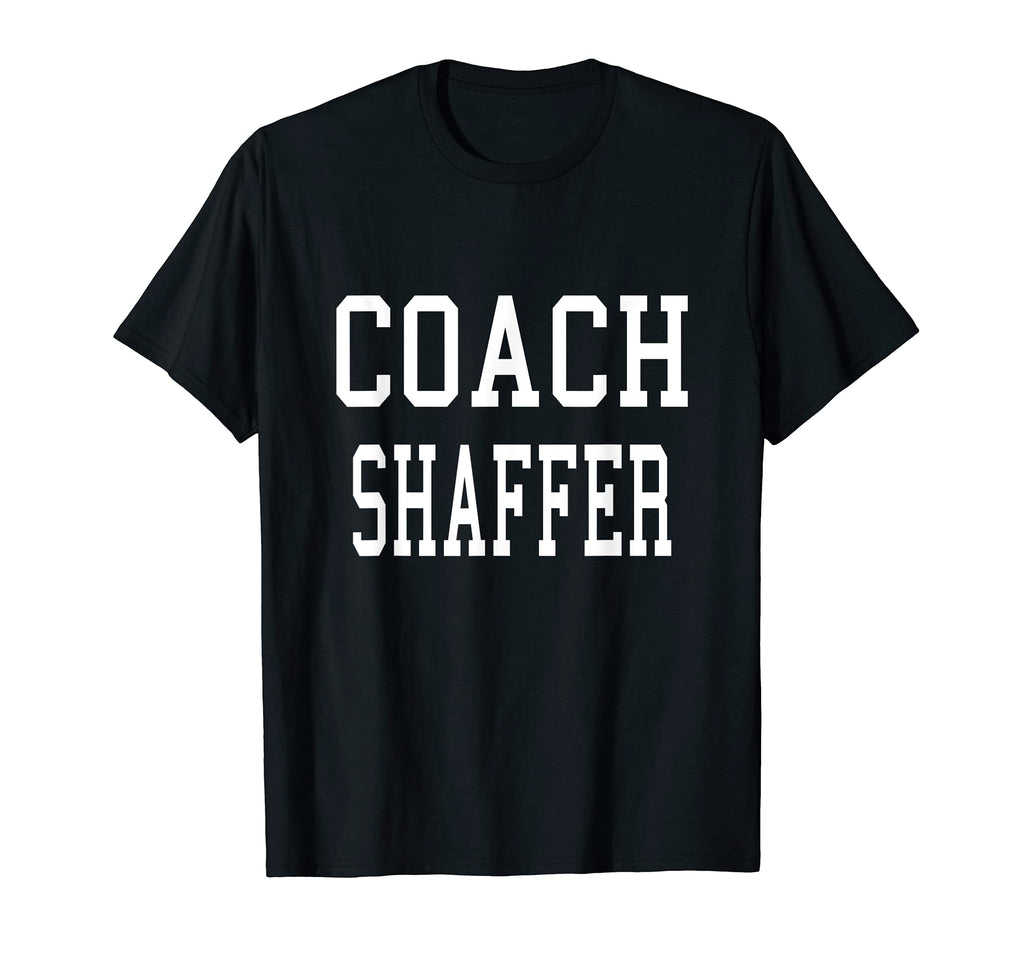 Coach Shaffer Custom Football Soccer T-Shirt - Trendy Graphic for Adults - T-Shirt, Sweatshirt, Hoodie