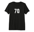 Number 70 80S 90S Soccer Team T-Shirt - Fun Novelty Design Men Women - T-Shirt, Sweatshirt, Hoodie