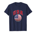 Flag And Colors Usa Soccer Fans T-Shirt - Aesthetic Graphic for Adults - T-Shirt, Sweatshirt, Hoodie