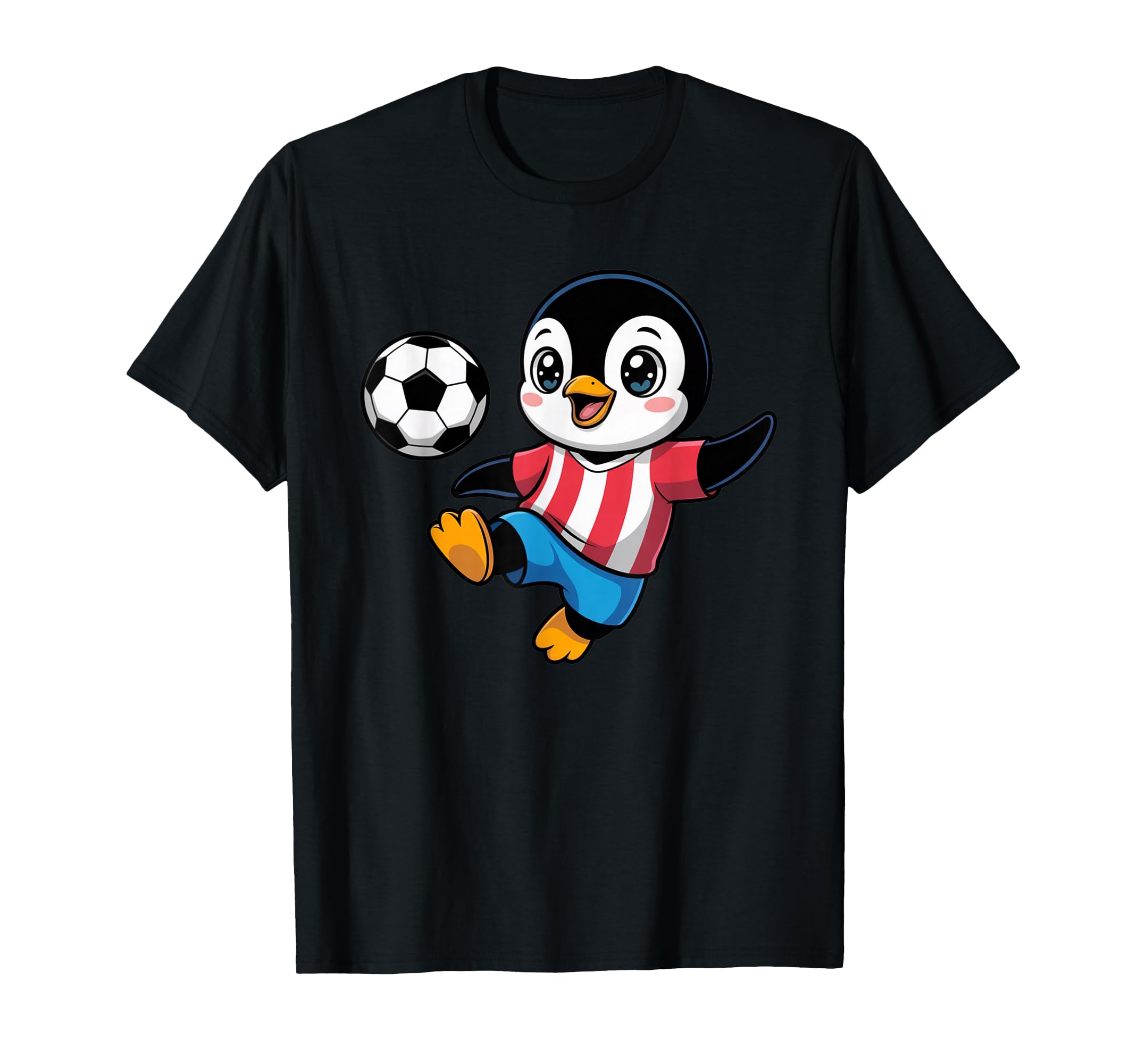 Penguin Playing Soccer Penguin Soccer T-Shirt - Minimalist Print for Adults - T-Shirt, Sweatshirt, Hoodie