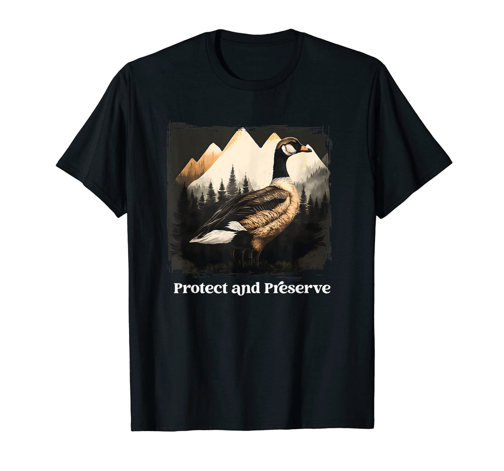 Preserve Protect National Park Duck Forest T-Shirt - Unique Graphic Unisex - T-Shirt, Sweatshirt, Hoodie