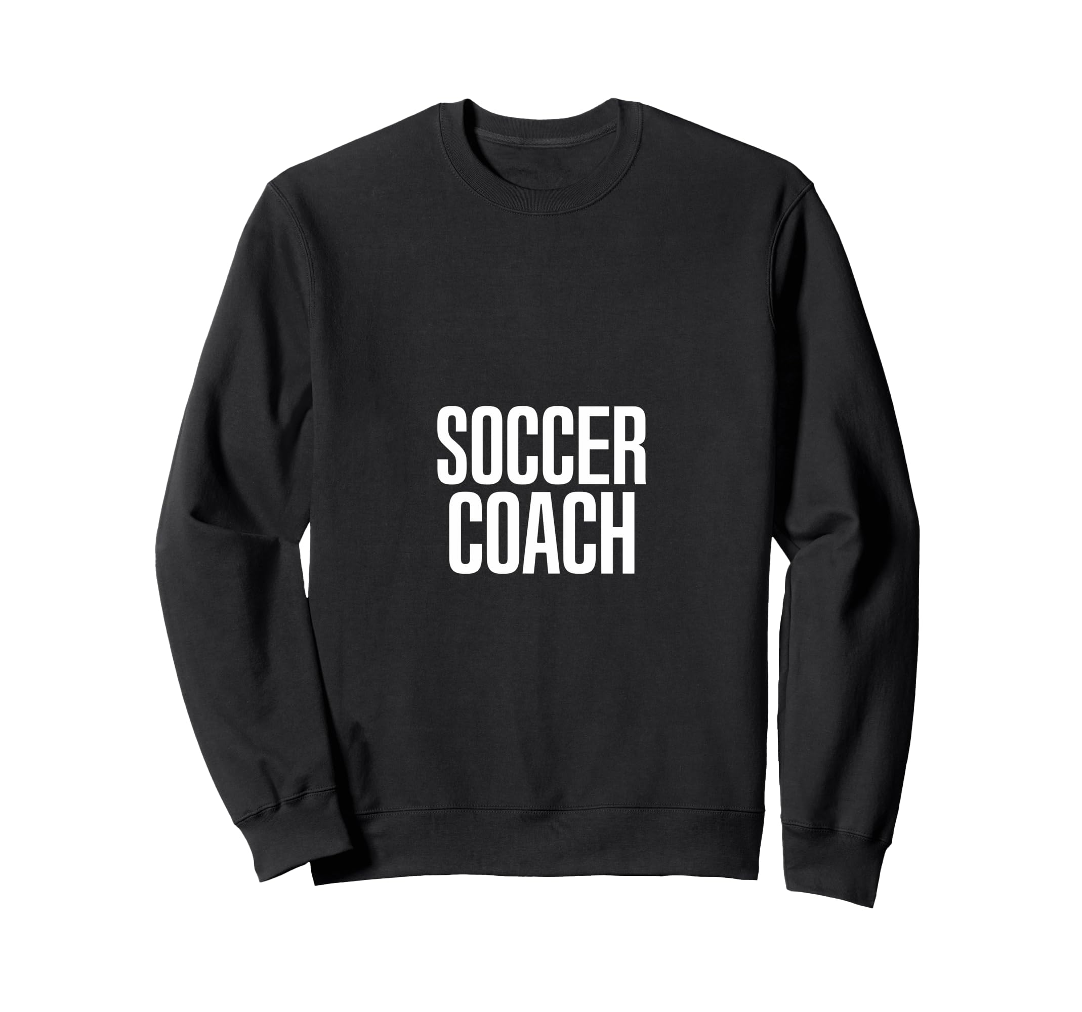 Soccer Coach Sweatshirt - Minimalist Print for Adults - T-Shirt, Sweatshirt, Hoodie