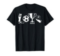 Soccer Love Gift Football Player Teens T-Shirt - Trendy Graphic for Adults - T-Shirt, Sweatshirt, Hoodie