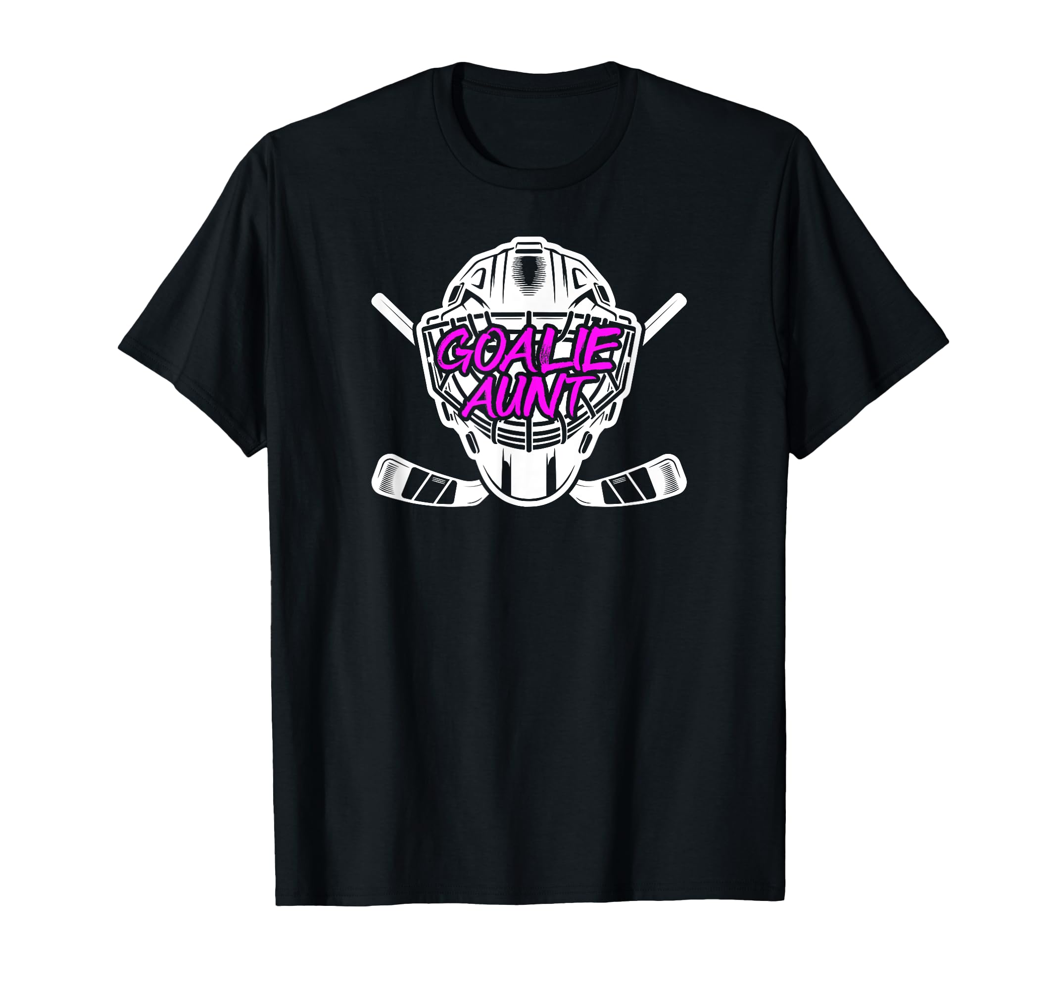 Ice Hockey Goalie Aunt Hockey Keeper T-Shirt - Aesthetic Graphic Men Women - T-Shirt, Sweatshirt, Hoodie