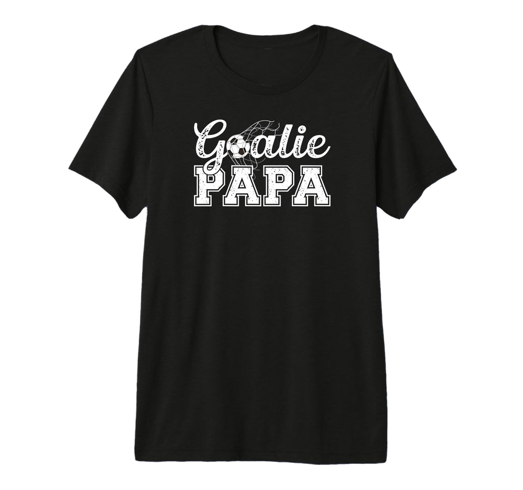 Mens Soccer Goalie Papa Soccer T-Shirt - Aesthetic Graphic Men Women - T-Shirt, Sweatshirt, Hoodie