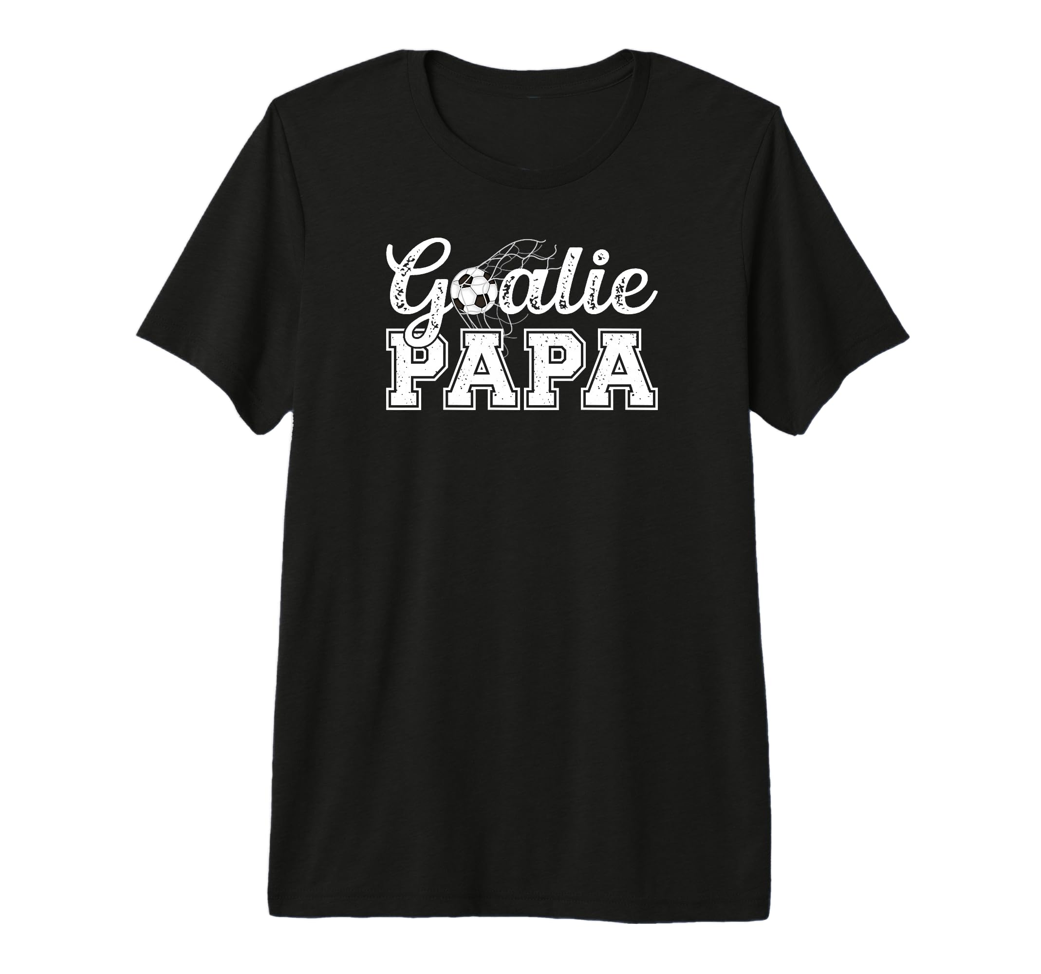 Mens Soccer Goalie Papa Soccer T-Shirt - Aesthetic Graphic Men Women - T-Shirt, Sweatshirt, Hoodie