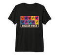 Soccer Vibes Colorful Action Packed T-Shirt - Novelty Apparel Men Women - T-Shirt, Sweatshirt, Hoodie