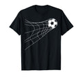 Summer Minimalist Soccer Net Football T-Shirt - Novelty Apparel for Adults - T-Shirt, Sweatshirt, Hoodie