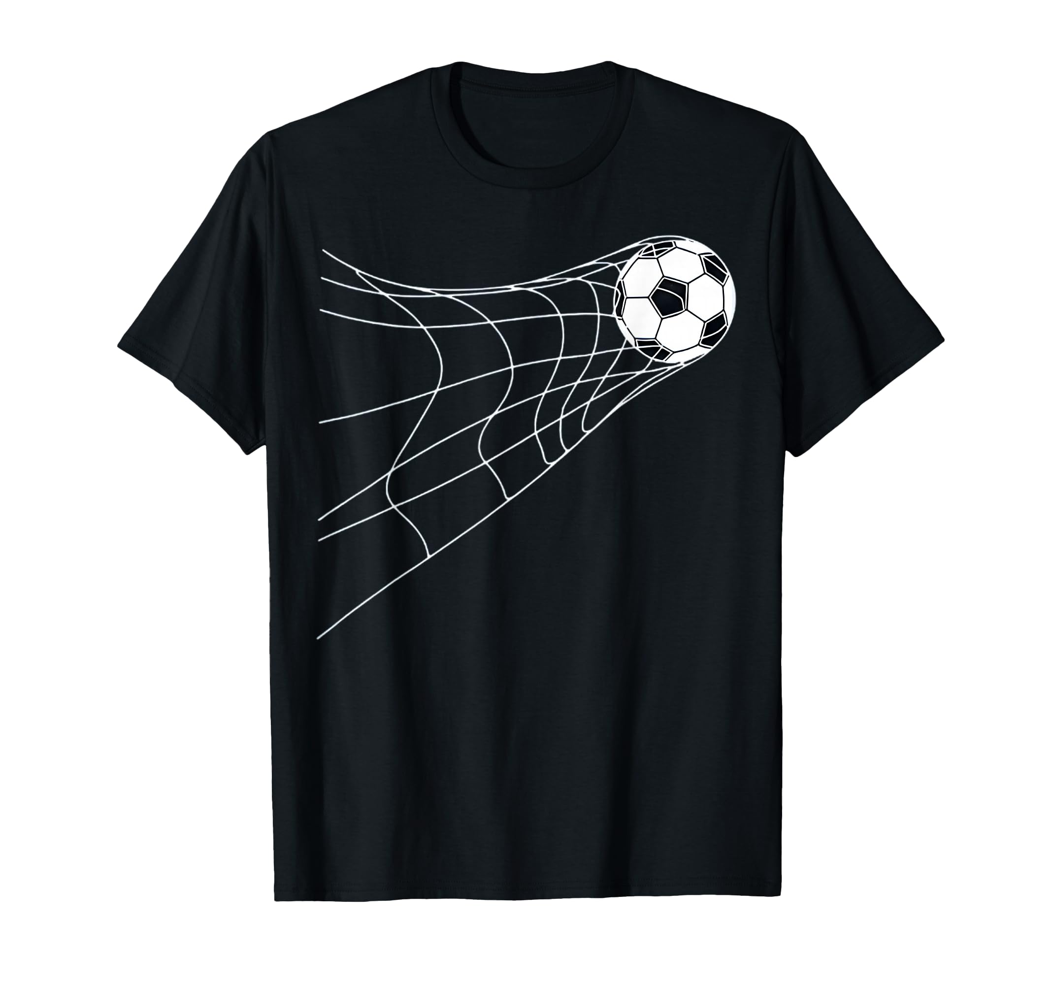 Summer Minimalist Soccer Net Football T-Shirt - Novelty Apparel for Adults - T-Shirt, Sweatshirt, Hoodie