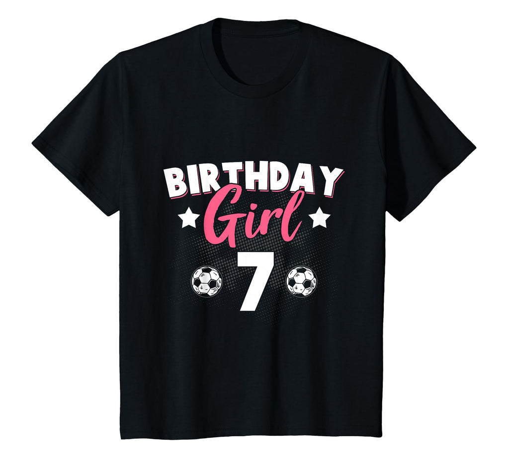 Funny Soccer Lover 7Th Birthday Soccer T-Shirt - Unique Graphic Unisex - T-Shirt, Sweatshirt, Hoodie