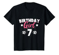 Funny Soccer Lover 7Th Birthday Soccer T-Shirt - Unique Graphic Unisex - T-Shirt, Sweatshirt, Hoodie