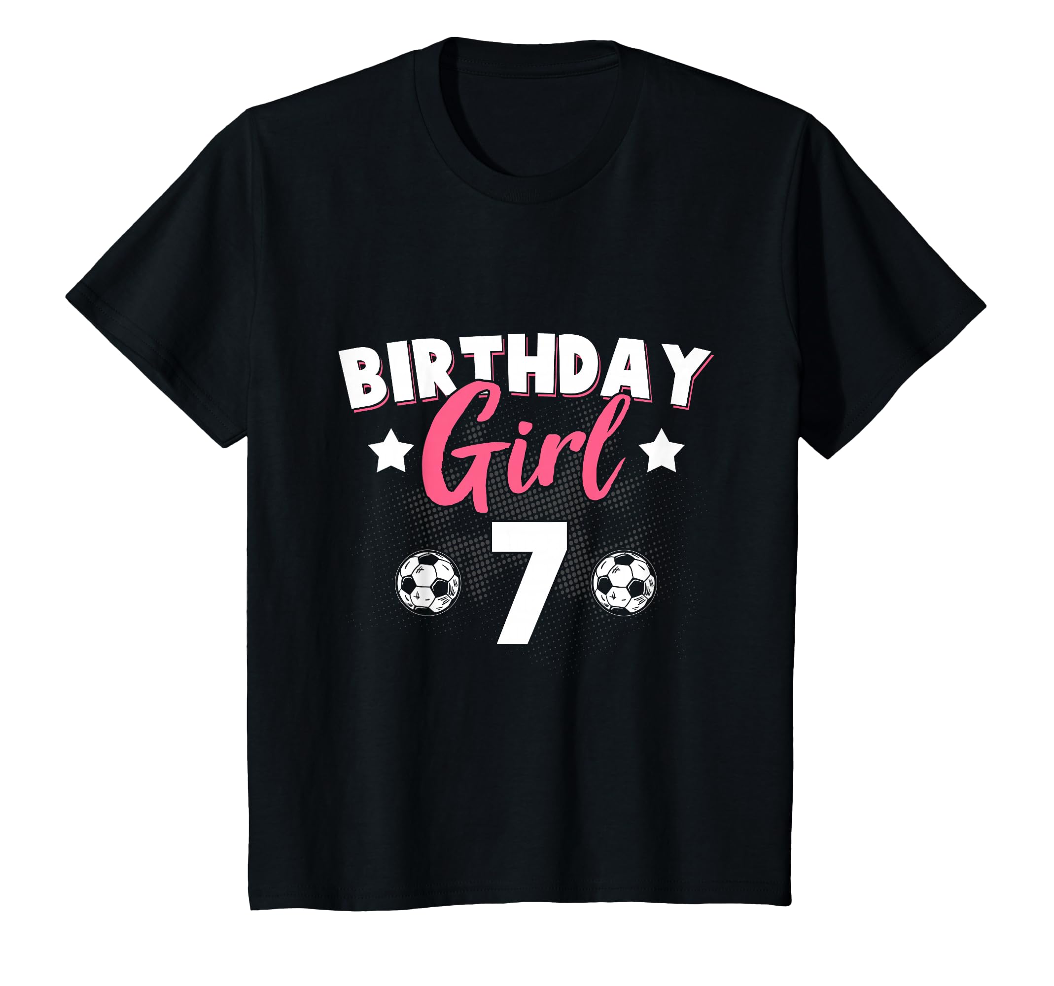 Funny Soccer Lover 7Th Birthday Soccer T-Shirt - Unique Graphic Unisex - T-Shirt, Sweatshirt, Hoodie