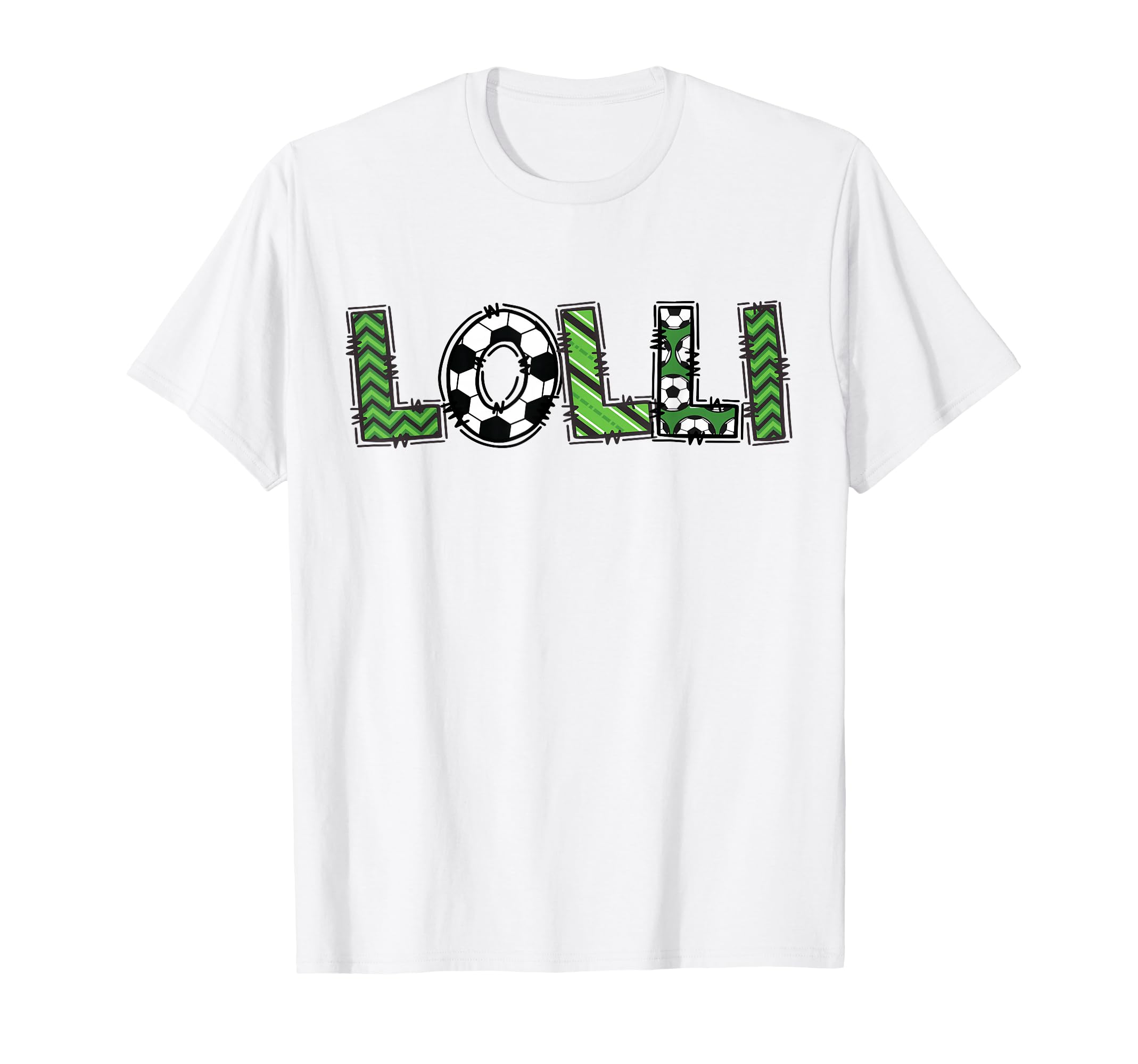 Soccer Lolli Birthday Soccer Player T-Shirt - Minimalist Print Men Women - T-Shirt, Sweatshirt, Hoodie