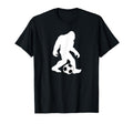 Bigfoot Playing Soccer Funny T-Shirt - Fun Novelty Design for Adults - T-Shirt, Sweatshirt, Hoodie