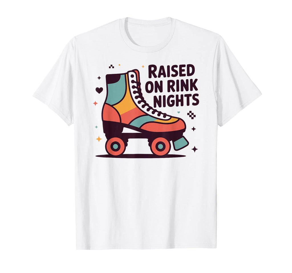 Roller Skating Nostalgia Skaters Hoodie - Fun Novelty Design for Adults - T-Shirt, Sweatshirt, Hoodie