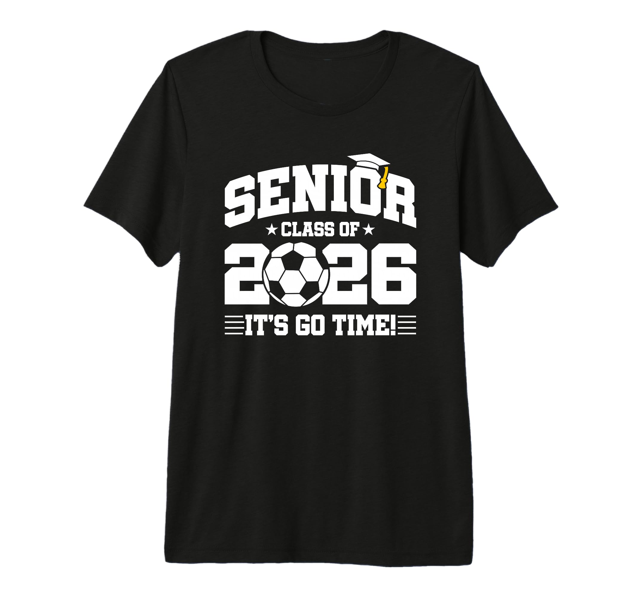 Class 2026 Senior Year Soccer Player T-Shirt - Graphic Print for Adults - T-Shirt, Sweatshirt, Hoodie
