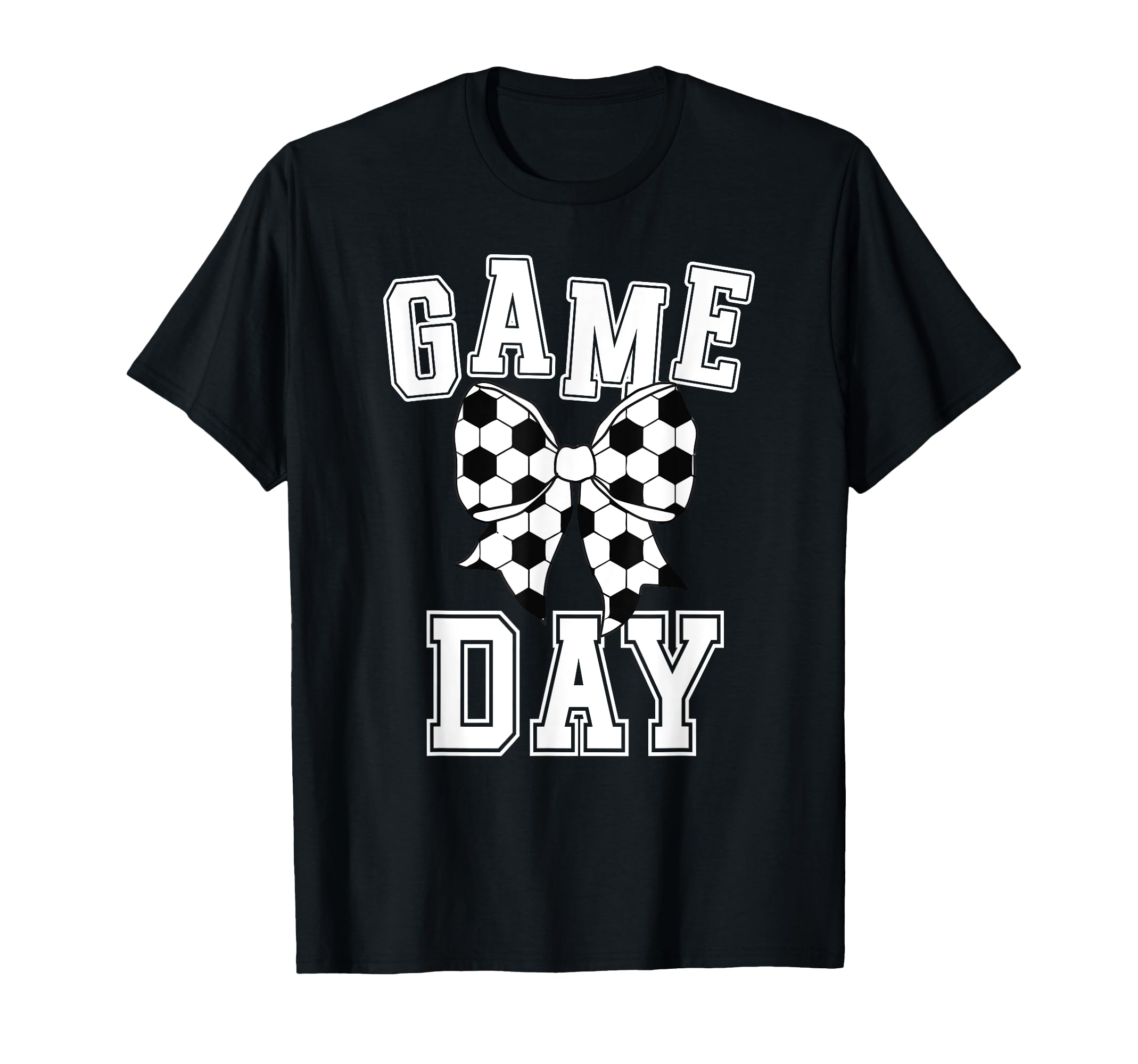 Game Day Soccer Game Day Coquette T-Shirt - Novelty Apparel Unisex - T-Shirt, Sweatshirt, Hoodie