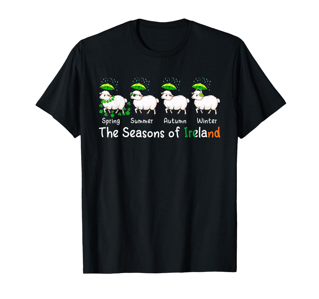 Seasons Patricks Day Ireland Four T-Shirt - Minimalist Print Men Women - T-Shirt, Sweatshirt, Hoodie
