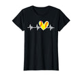 Softball Heartbeat Love Heart Teen T-Shirt - Streetwear Style for Adults - T-Shirt, Sweatshirt, Hoodie
