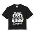 Class 2026 Senior Year Soccer Dad Senior Hoodie - Graphic Print for Adults - T-Shirt, Sweatshirt, Hoodie