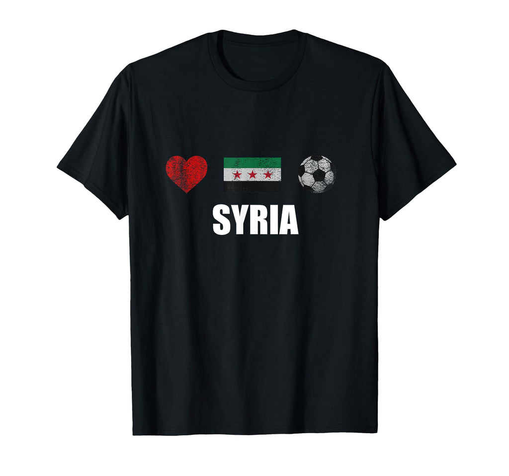 Syria Football Syria Soccer Jersey T-Shirt - Casual Everyday Wear Men Women - T-Shirt, Sweatshirt, Hoodie
