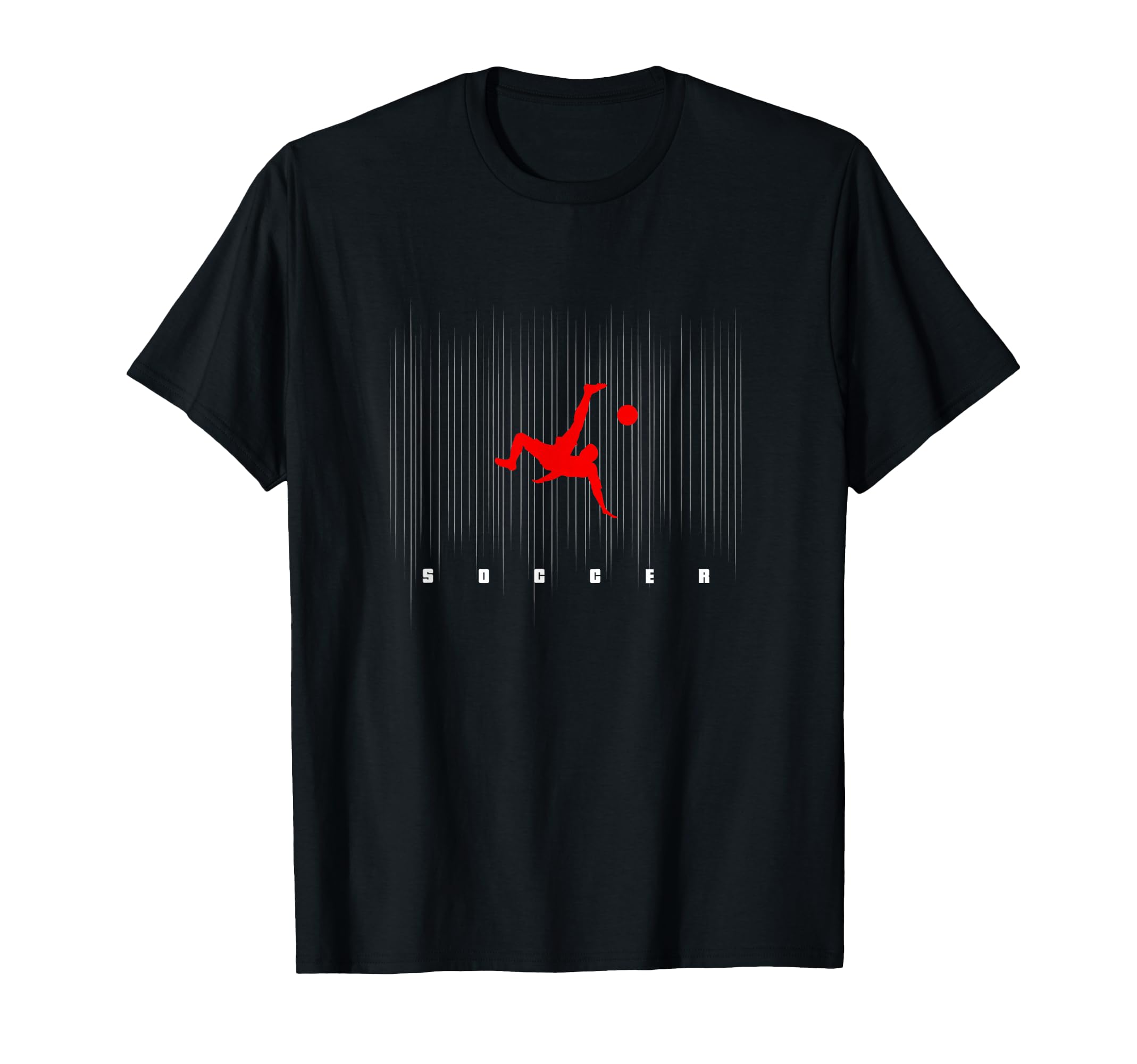 Soccer Logo Motif Soccer Soccer Player T-Shirt - Novelty Apparel for Adults - T-Shirt, Sweatshirt, Hoodie