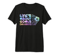 Soccer Life Is About Goals Assists T-Shirt - Fun Novelty Design for Adults - T-Shirt, Sweatshirt, Hoodie