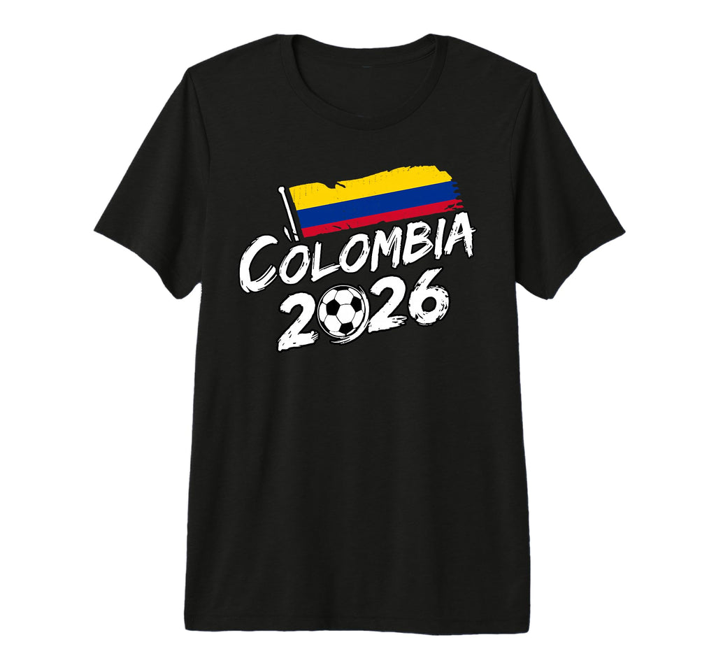 Colombia Soccer Football Game Player T-Shirt - Unique Graphic for Adults - T-Shirt, Sweatshirt, Hoodie