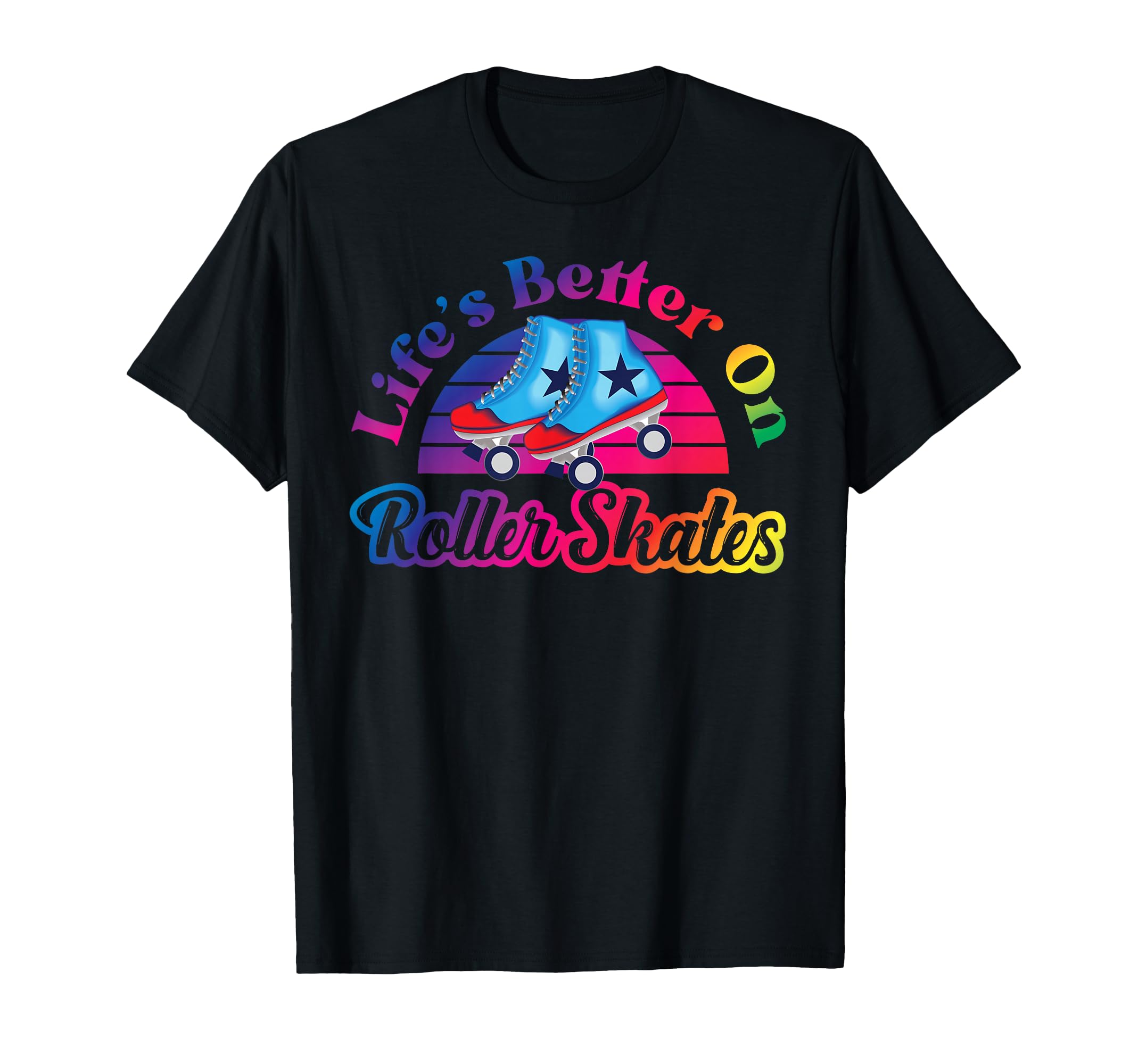 Roller Skating Skate 1970S T-Shirt - Casual Everyday Wear Men Women - T-Shirt, Sweatshirt, Hoodie