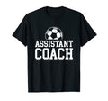 Assistant Soccer Coach T-Shirt - Minimalist Print Unisex - T-Shirt, Sweatshirt, Hoodie