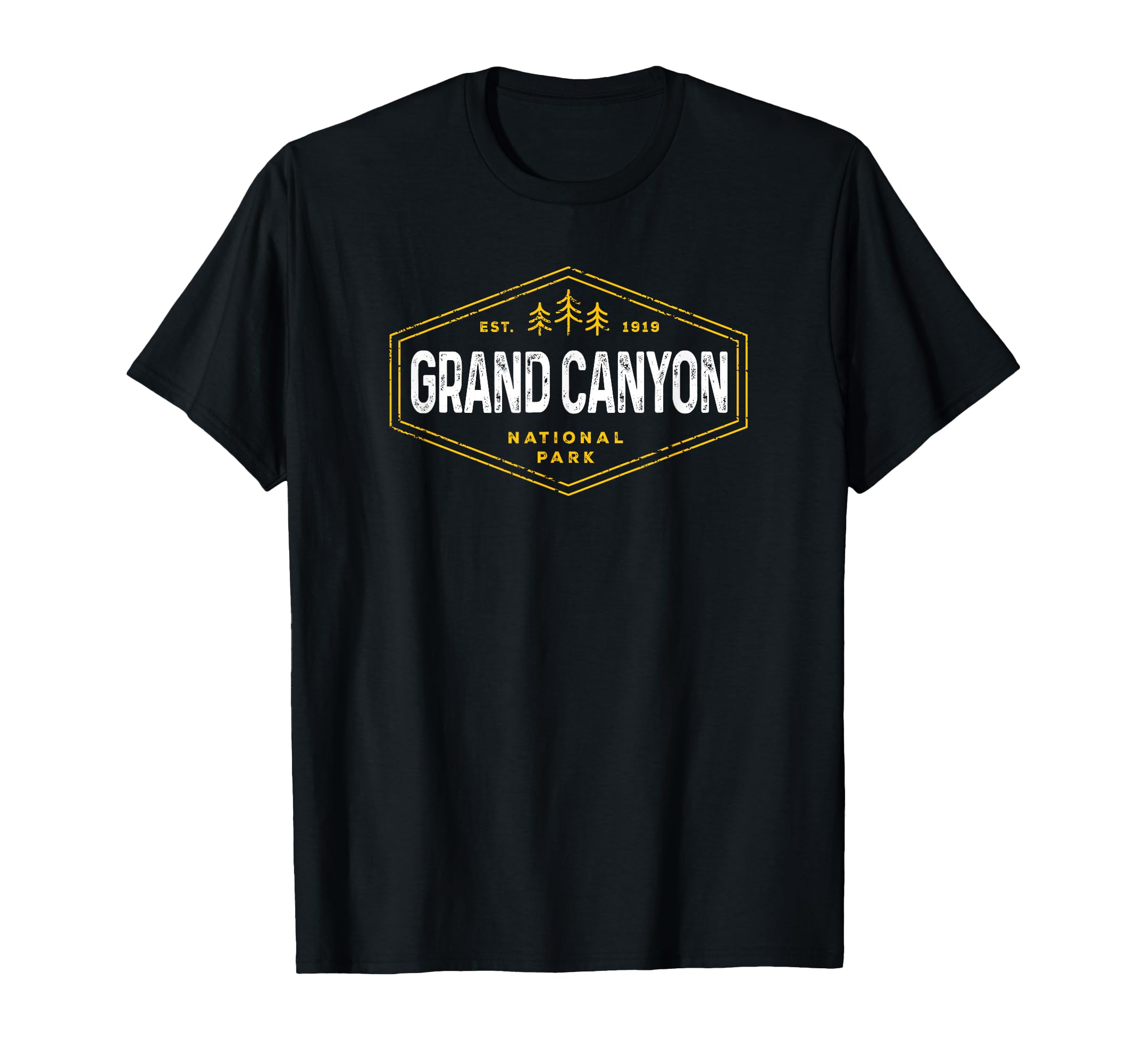 Grand Canyon National Park Hexagon T-Shirt - Novelty Apparel Men Women - T-Shirt, Sweatshirt, Hoodie