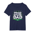 Proud Soccer Dad Cheering Sideline T-Shirt - Graphic Print for Adults - T-Shirt, Sweatshirt, Hoodie