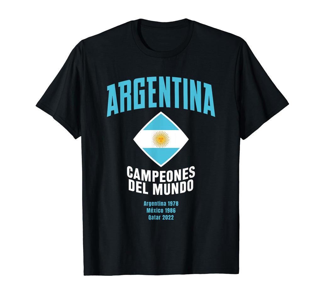 Argentina World Champion 2022 Soccer T-Shirt - Aesthetic Graphic Men Women - T-Shirt, Sweatshirt, Hoodie
