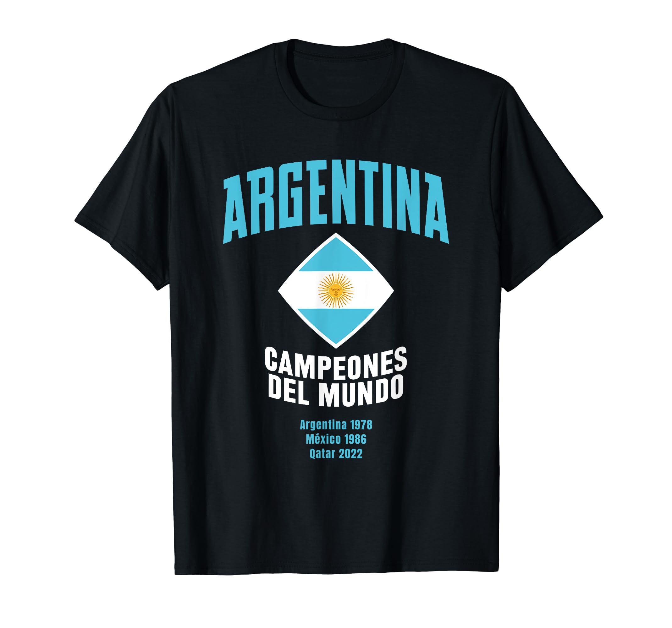 Argentina World Champion 2022 Soccer T-Shirt - Aesthetic Graphic Men Women - T-Shirt, Sweatshirt, Hoodie