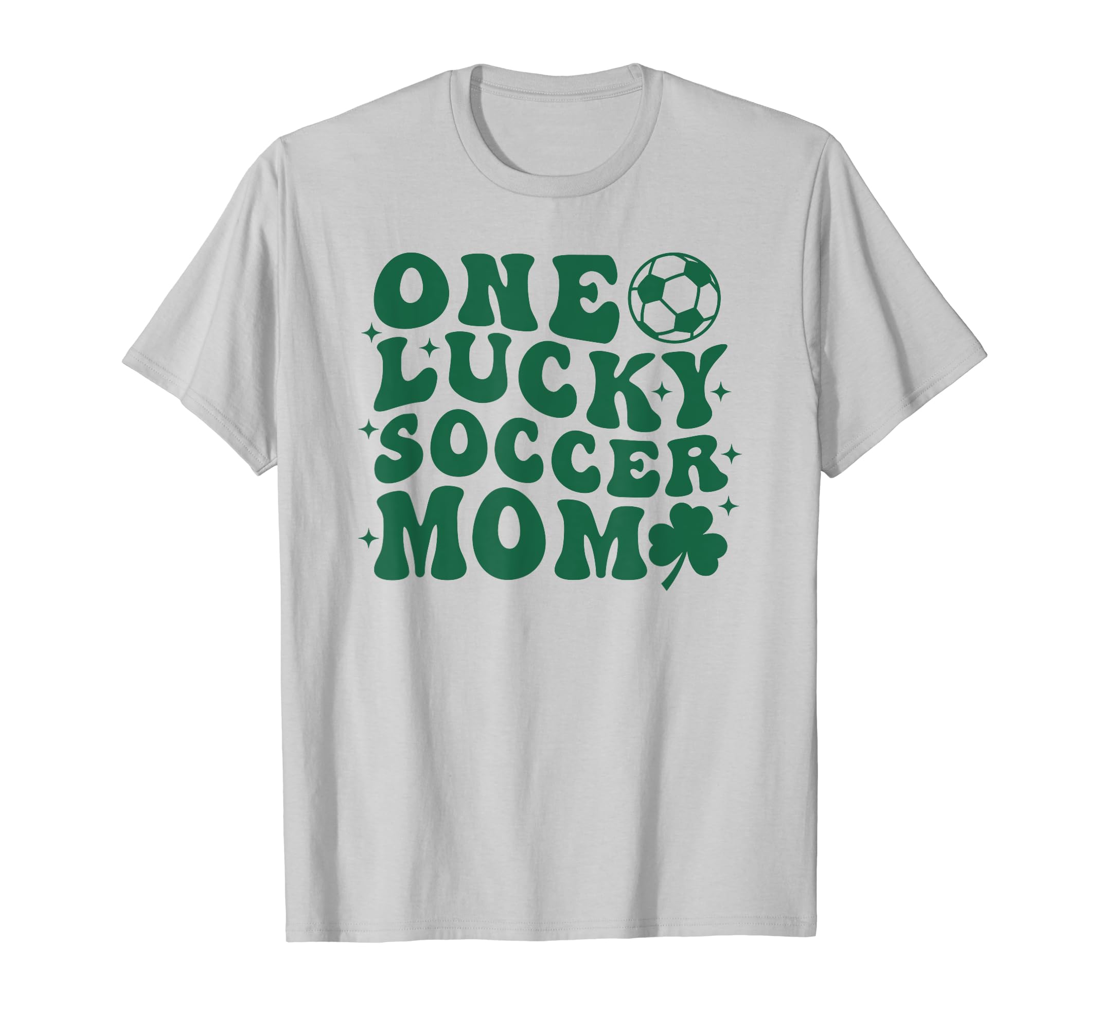 One Lucky Soccer Mom St Patricks Day T-Shirt - Aesthetic Graphic Men Women - T-Shirt, Sweatshirt, Hoodie