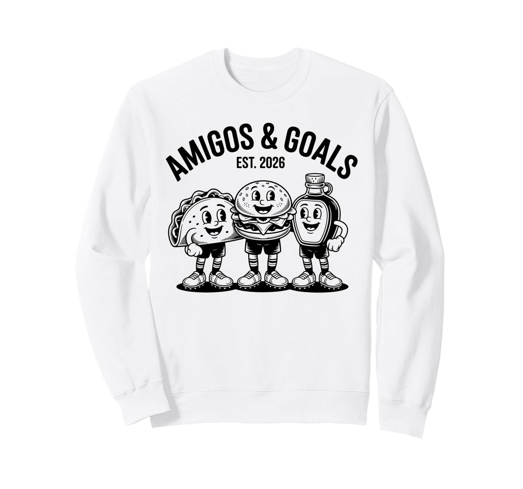 Funny 2026 Soccer Hosts Mexico Usa Sweatshirt - Streetwear Style Unisex - T-Shirt, Sweatshirt, Hoodie