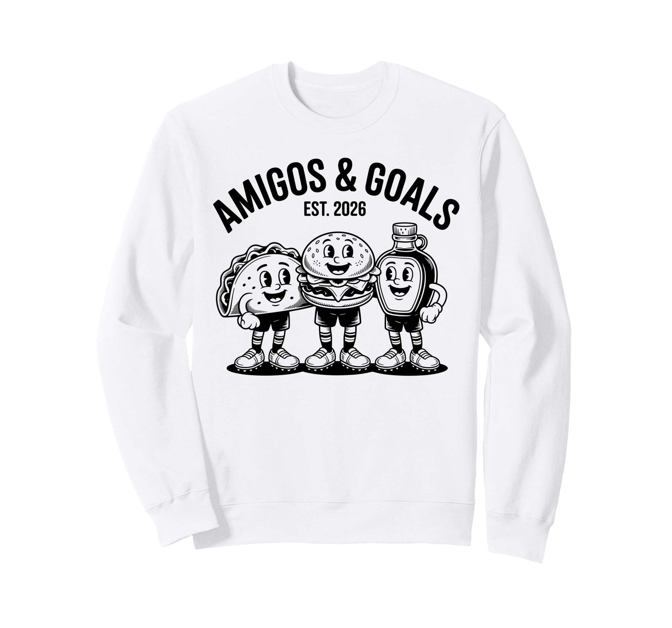 Funny 2026 Soccer Hosts Mexico Usa Sweatshirt - Streetwear Style Unisex - T-Shirt, Sweatshirt, Hoodie