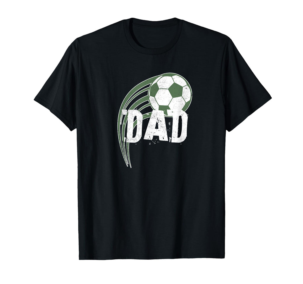 Distressed Soccer Dad Fathers Day T-Shirt - Minimalist Print Men Women - T-Shirt, Sweatshirt, Hoodie