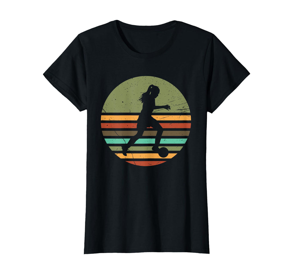 Soccer Football Sunset 70S Soccer T-Shirt - Novelty Apparel Men Women - T-Shirt, Sweatshirt, Hoodie
