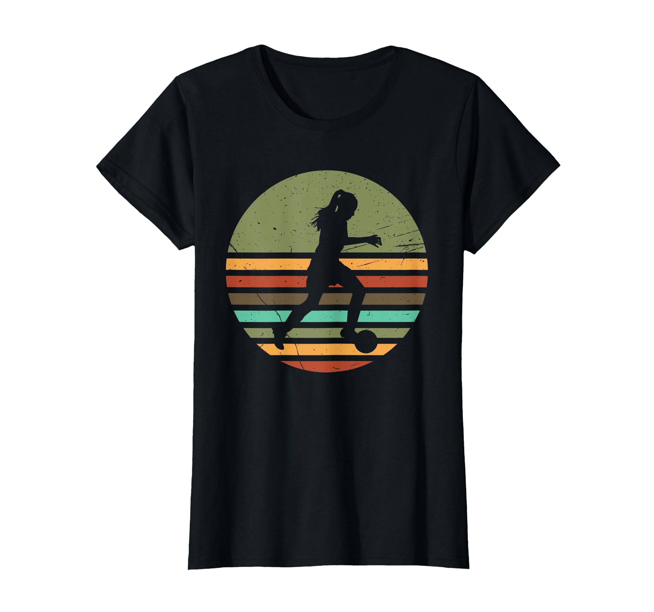 Soccer Football Sunset 70S Soccer T-Shirt - Novelty Apparel Men Women - T-Shirt, Sweatshirt, Hoodie