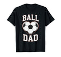 Ball Dad Heart Soccer Father Player T-Shirt - Graphic Print for Adults - T-Shirt, Sweatshirt, Hoodie