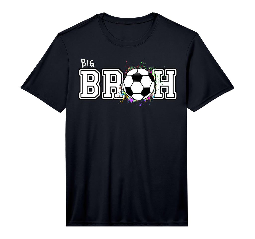 Soccer Big Bruh 1St Birthday T-Shirt - Casual Everyday Wear Men Women - T-Shirt, Sweatshirt, Hoodie